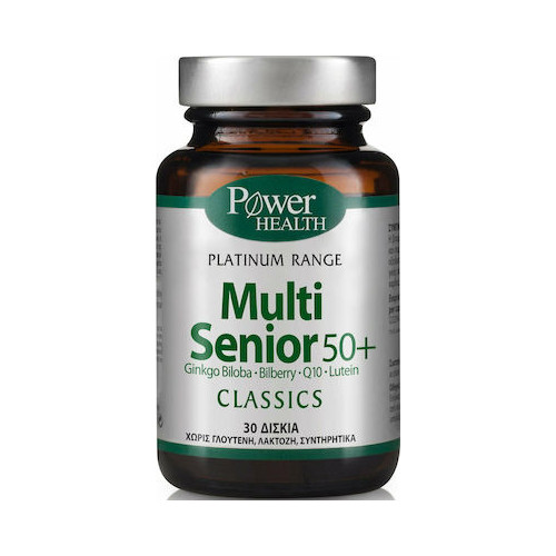 5200321008760 Power Health Classics Platinum Range Multi Senior 50+ 30 ταμπλέτες - Image 1