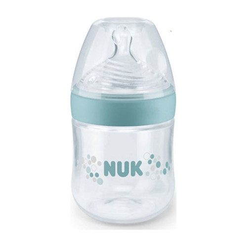 4008600279150 Nuk Nature Sense Πλαστικό Μπιμπερό με Θηλή Σιλικόνης 0-6m 150ml (Πράσινο) - Image 1