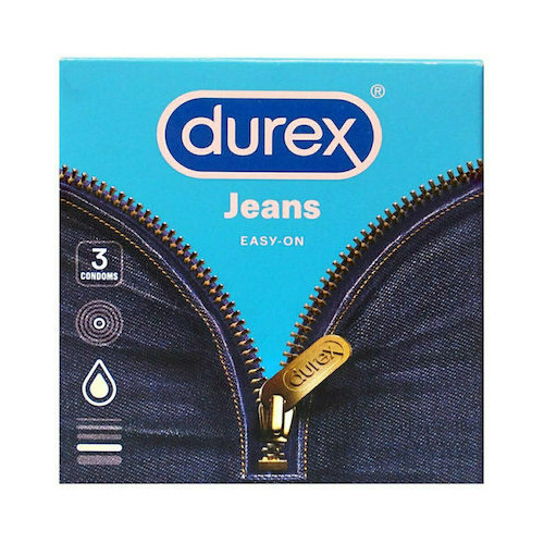 5010232962811 Durex Προφυλακτικά Jeans 3τμχ - Image 1