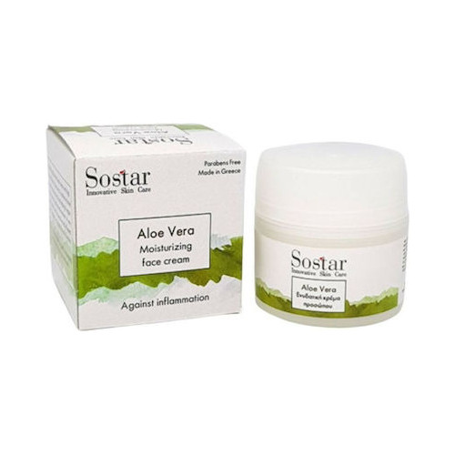 5200115465472 Sostar Focus Ενυδατική Κρέμα Προσώπου Ημέρας για Μικτές Επιδερμίδες με Υαλουρονικό Οξύ & Aloe Vera 50ml - Image 1